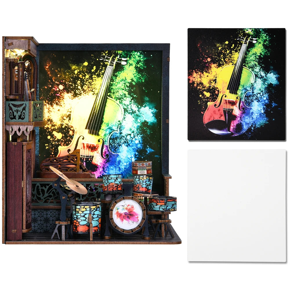 Explosive Notes Miniature Book Nook Kit