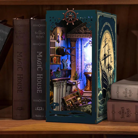 CuteBee Riddle on the Seabed DIY Book Nook Kit DIY kit product photo 1
