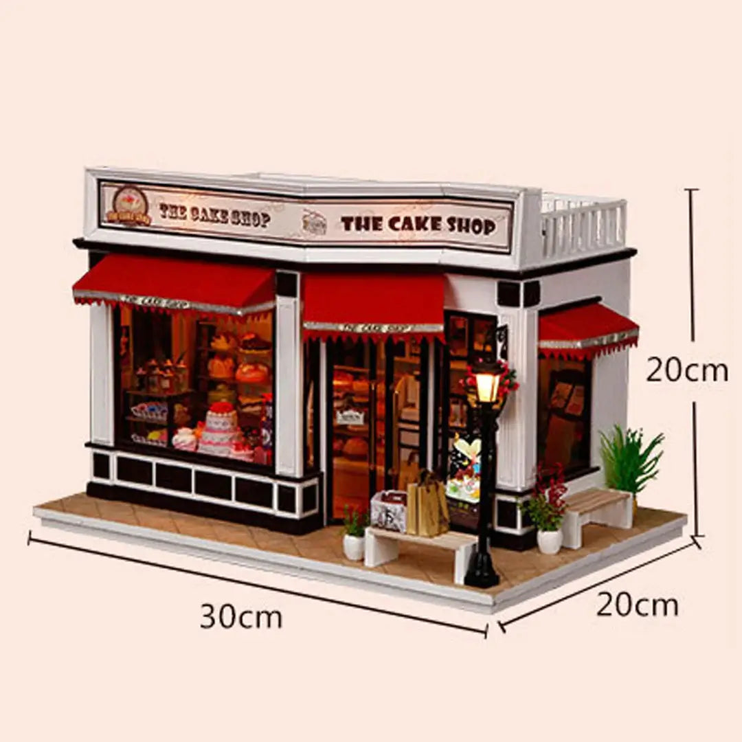 The Cake Shop DIY Dollhouse Kit