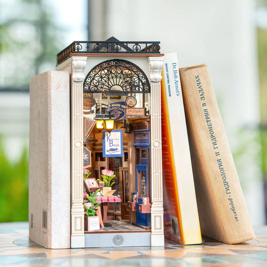CuteBee Robotime Rolife Arcade Dating DIY Book Nook Kit DIY kit product photo 1