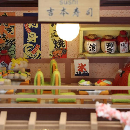 Cutebee Gibbon Sushi DIY Dollhouse Kit