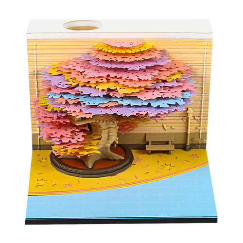 Tree Of All Seasons Omoshiroi 3D Notepad