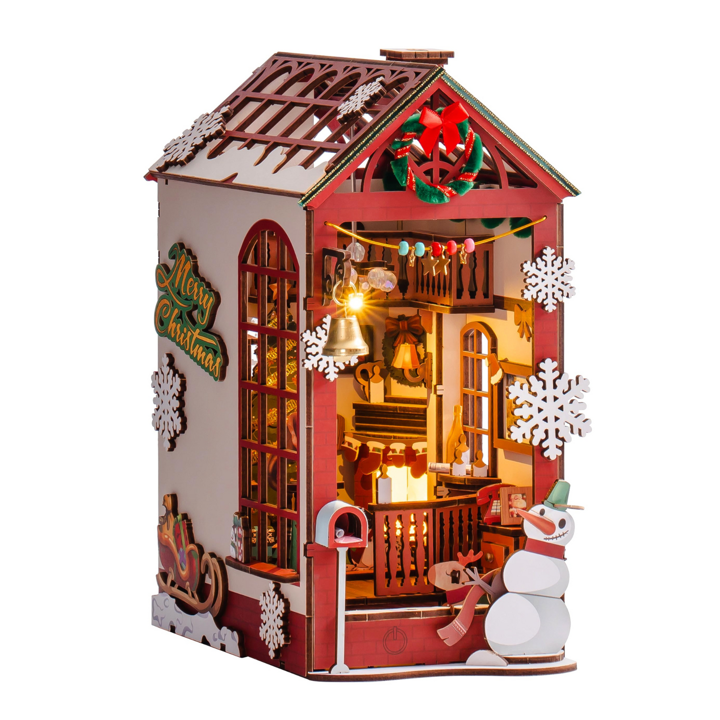 Rolife Christmas Indoor Scene DIY Book Nook Kit