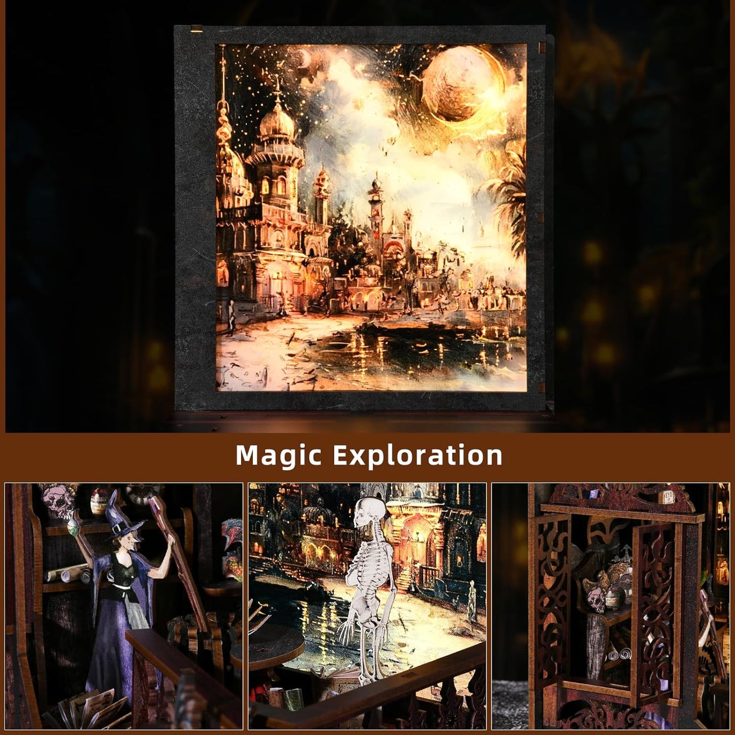 Magic Exploration DIY Book Nook Kit