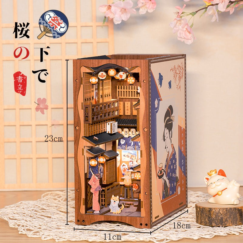 Under the Sakura DIY Book Nook Kit