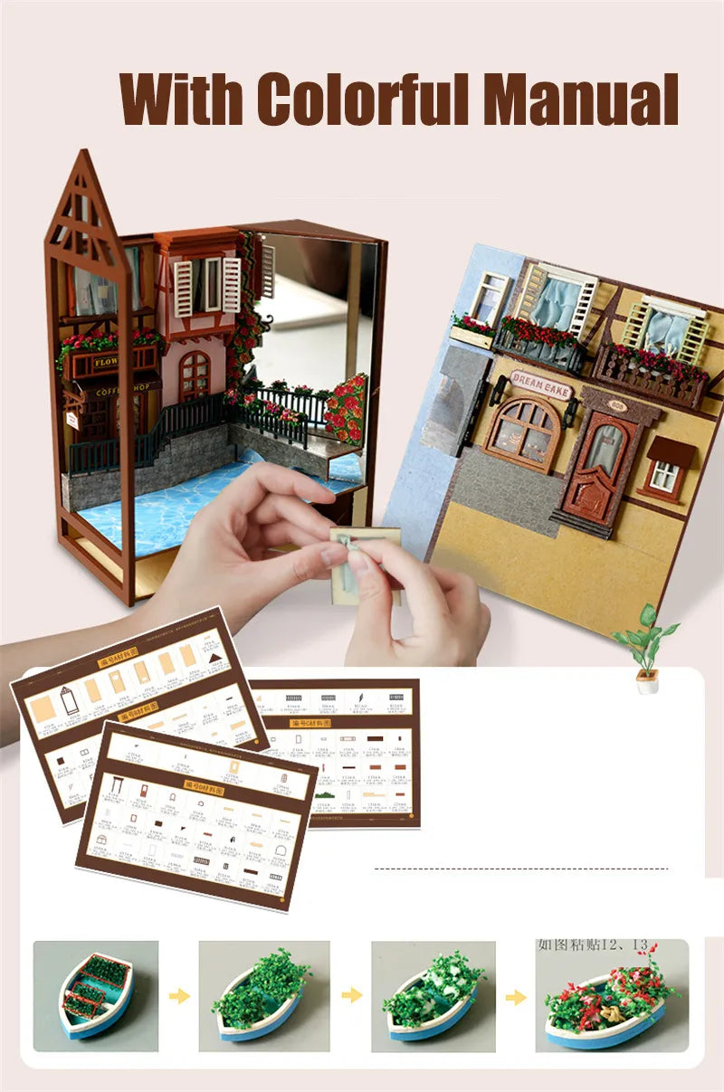 Japanese Village DIY Book Nook Kit