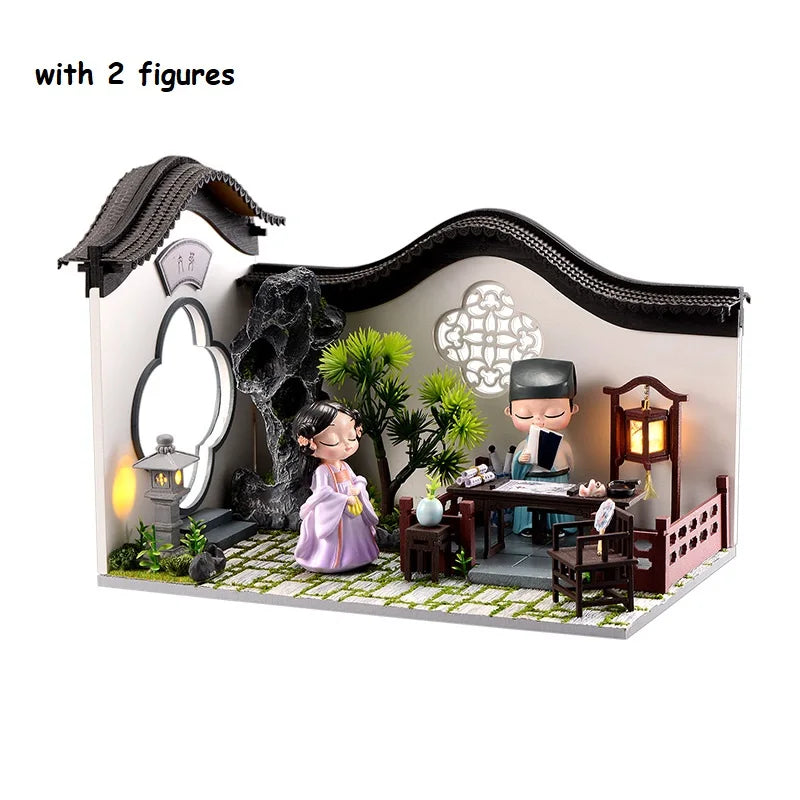 Chinese Courtyard DIY Dollhouse Kit