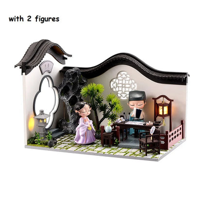 Chinese Courtyard DIY Dollhouse Kit