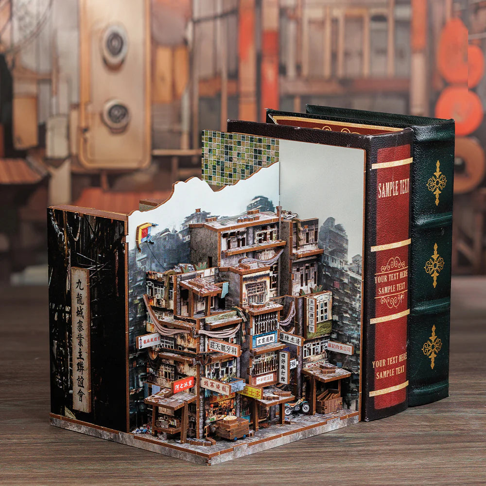 CUTEBEE Twilight of the Warriors: Walled In DIY Book Nook Kit