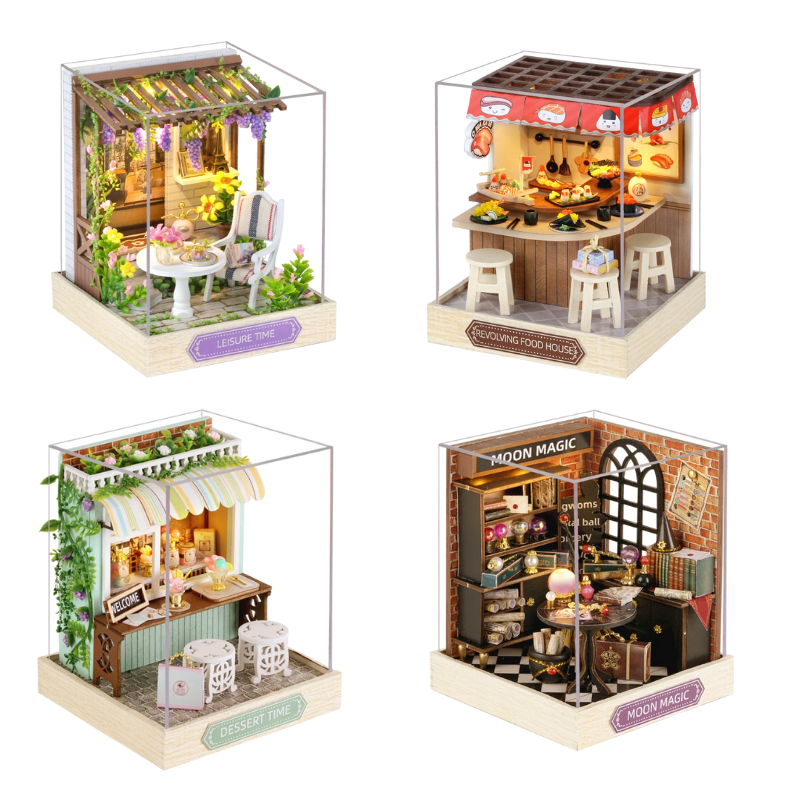 Corner of Happiness Series DIY Dollhouse Kit