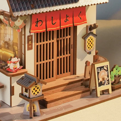 Cuisine Restaurant DIY Dollhouse Kit