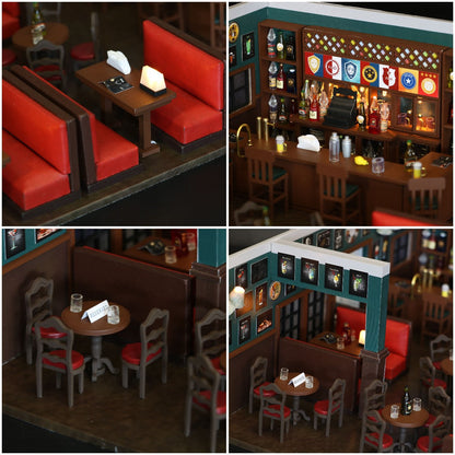 HIMYM MacLaren's Pub DIY Dollhouse Kit