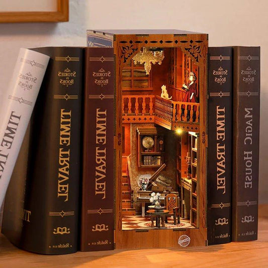 CuteBee Cutebee Grimm Cottage DIY Book Nook Kit – Cozy Escape DIY kit product photo 1