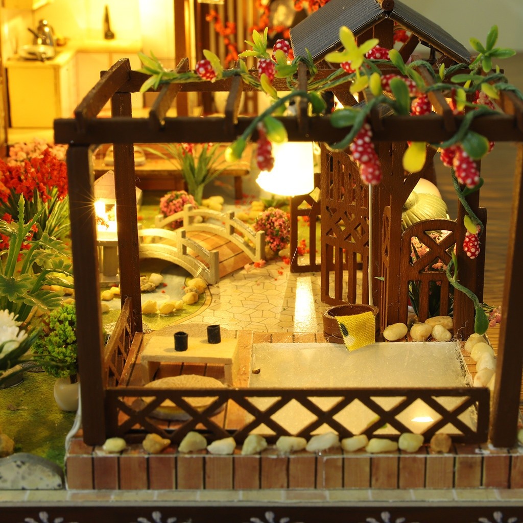 Spring Hours Japanese DIY Dollhouse Kit