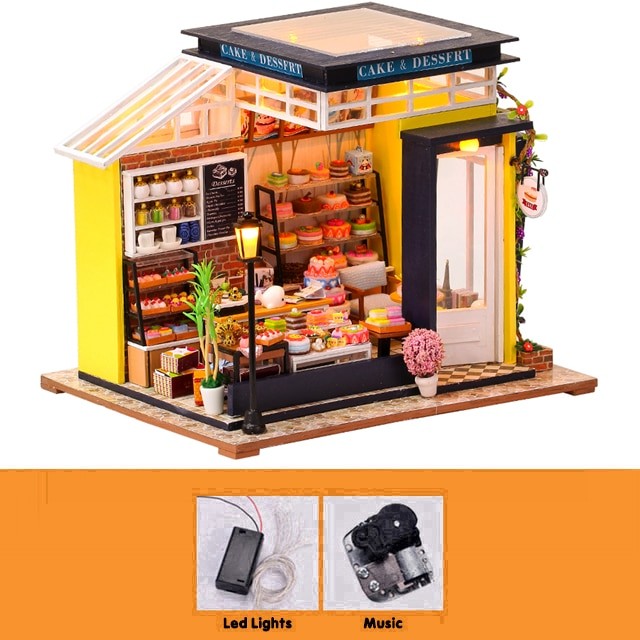 Cutebee Cake House DIY Miniature Store - Mycutebee