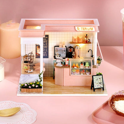 Cute Shop-Tea Lab Smile Life DIY Miniature Shop - Mycutebee