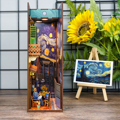 Van Gogh's World DIY Book Nook Kit