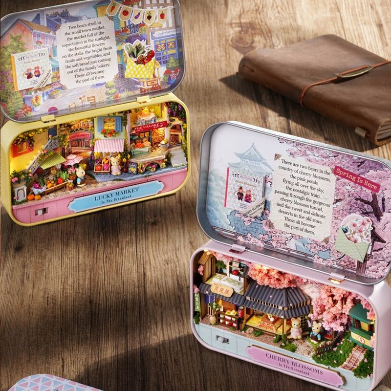 In the Dreamland Box Theatre DIY Miniature Set - Mycutebee