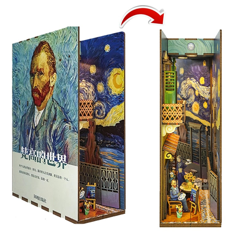 Van Gogh's World DIY Book Nook Kit