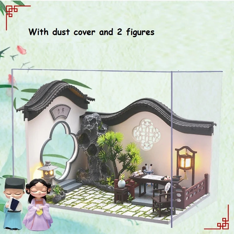 Chinese Courtyard DIY Dollhouse Kit