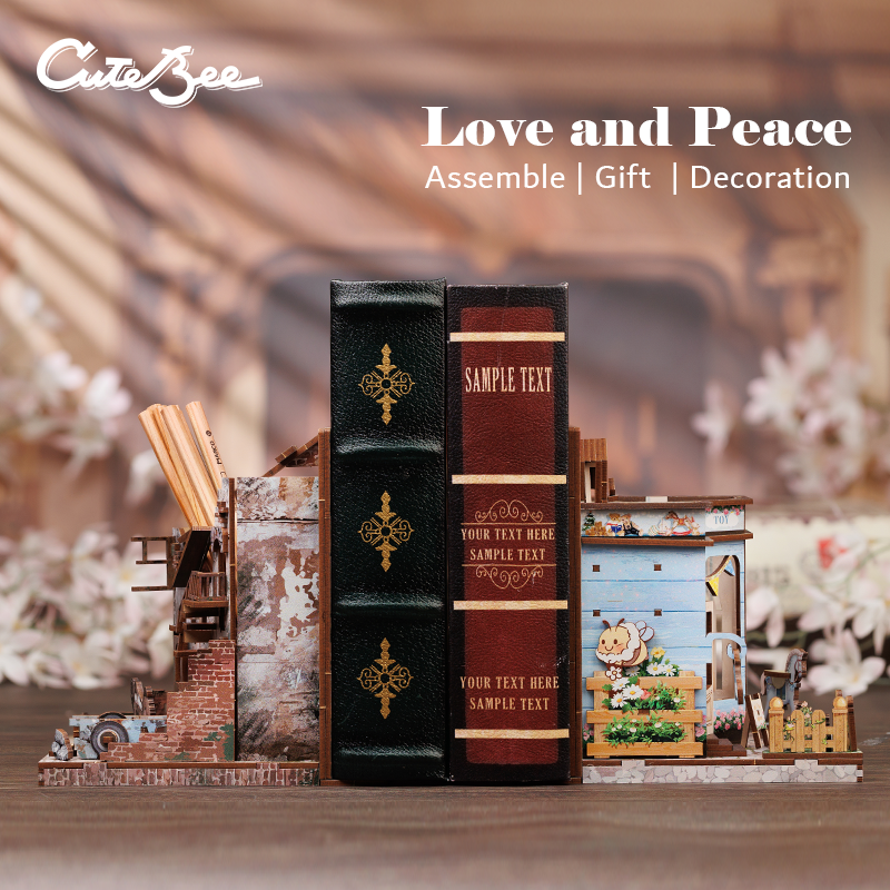 Love and Peace DIY Book Nook Kit