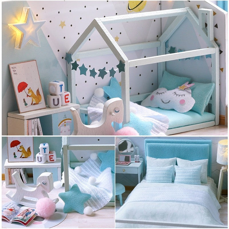 Cutebee Poetic Life DIY 3D Miniature Dollhouse Kit - Mycutebee