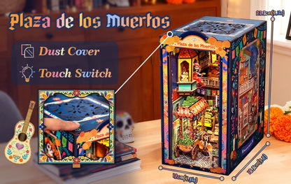 CuteBee Cutebee Laser Cut 3D Wooden DIY Book Nook Kit – Cozy Escape DIY kit product photo 5