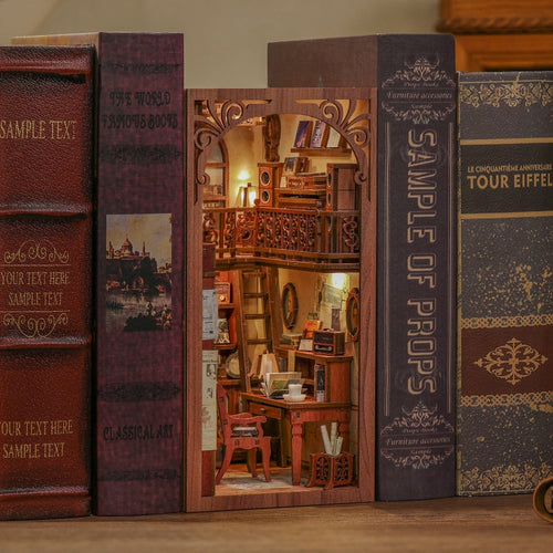 CuteBee Cutebee The Secret Rhythm DIY Book Nook Kit – Cozy Escape DIY kit product photo 1