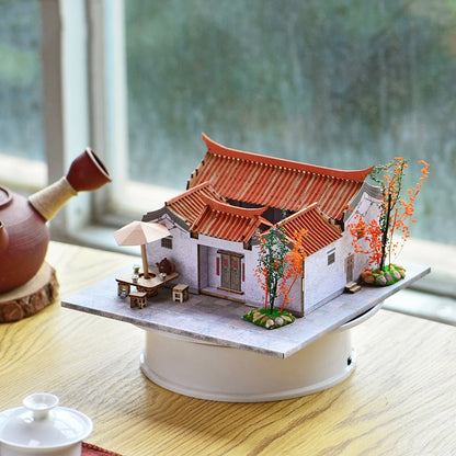 Chinese Ancient Casa DIY Wooden Dollhouse - Mycutebee