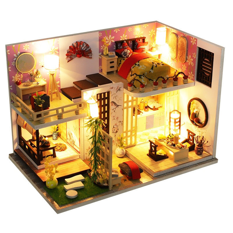 Japanese Casa Loft DIY Miniature Dollhouse Kit - Mycutebee