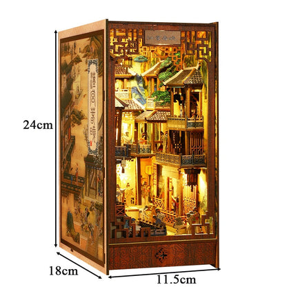 Chinese Ancient Town DIY Book Nook Kit