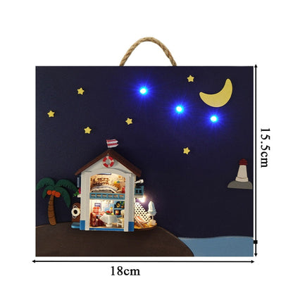 Magic Moment Night Lamp Style DIY wooden Frame Kit - Mycutebee