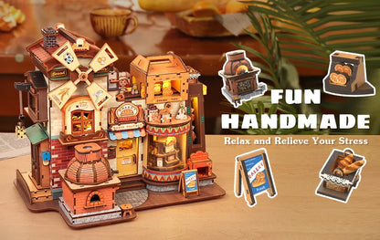 CuteBee Cutebee Your Own 3D Wooden Puzzle – Display Piece DIY kit product photo 6
