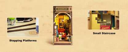 Shakespeare DIY Book Nook Kit