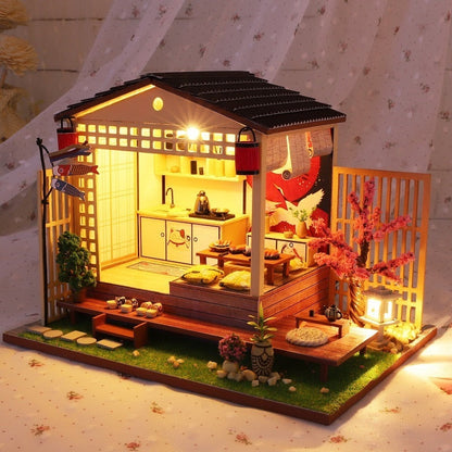 Sakura Kitchen DIY Dollhouse Kit - Mycutebee