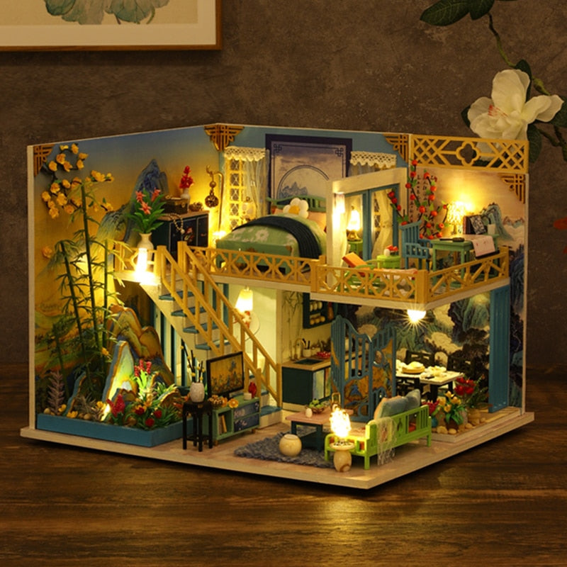 Japanese Casa Loft DIY Miniature Dollhouse Kit - Mycutebee