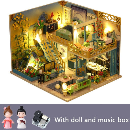 Japanese Casa Loft DIY Miniature Dollhouse Kit - Mycutebee