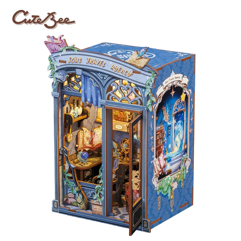 CuteBee Cutebee Wooden DIY Book Nook Kit – Cozy Escape DIY kit product photo 2