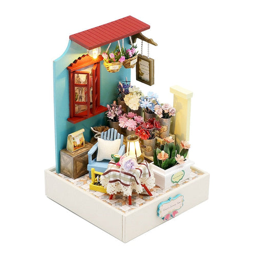 Mini Flowe Cafe DIY Miniature Kit - Mycutebee