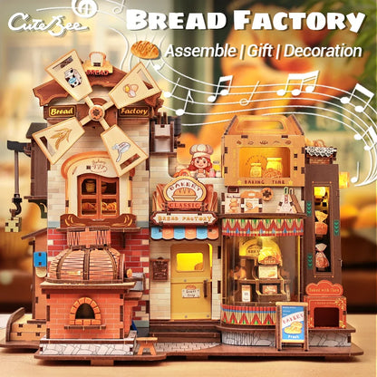 CuteBee Cutebee Your Own 3D Wooden Puzzle – Display Piece DIY kit product photo 1