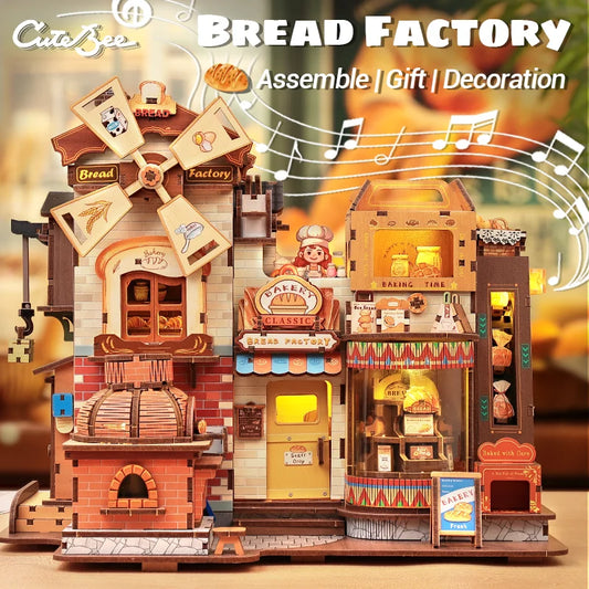 CuteBee Cutebee Your Own 3D Wooden Puzzle – Display Piece DIY kit product photo 1