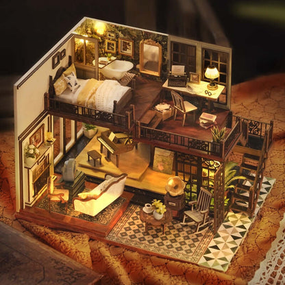 Ancient Loft DIY Miniature Dollhouse Kit