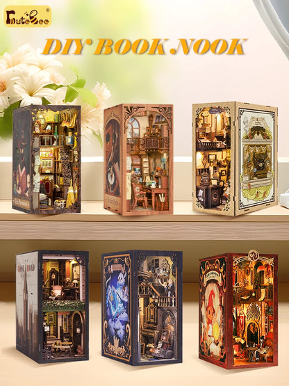 CUTEBEE Book Nook Kit Sets