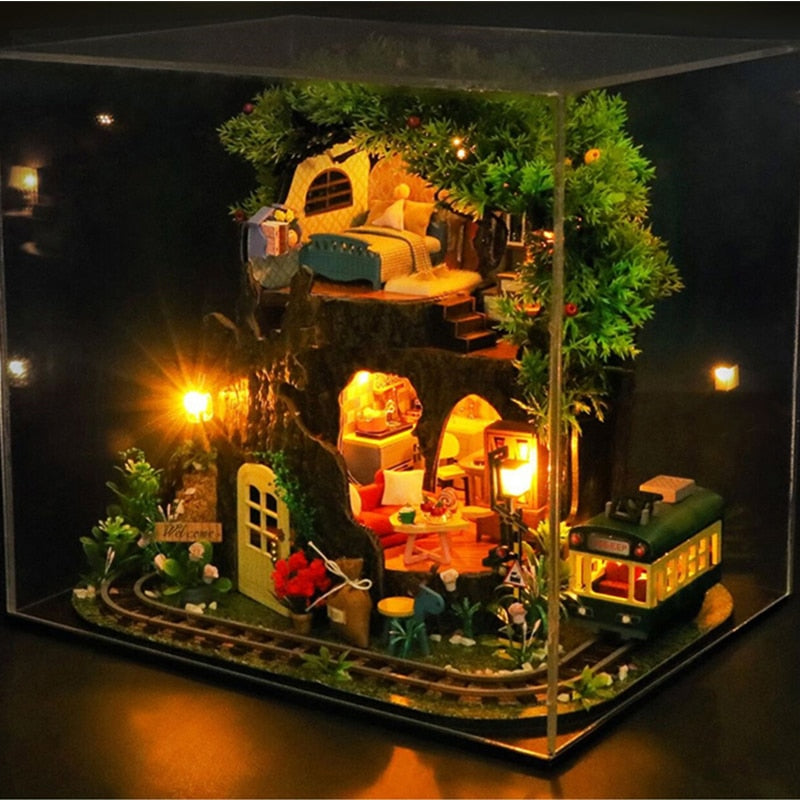 Dense Woods 2232 DIY Wooden Miniature - Mycutebee