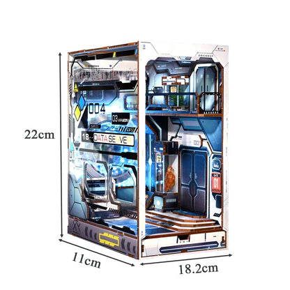 Sci-fi Alien Hub DIY Book Nook Kit