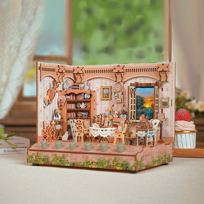 Time Casa Building DIY Dollhouse Kit - Mycutebee