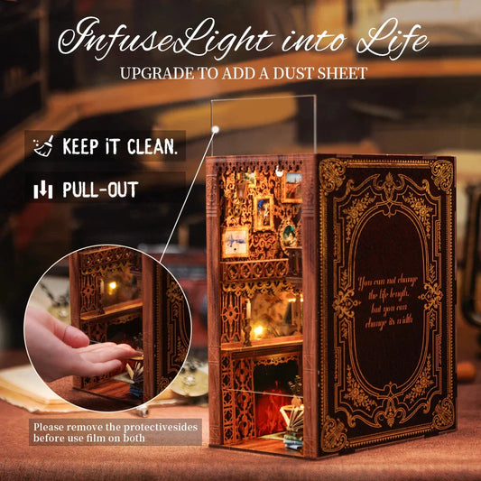 CuteBee Cutebee Sets DIY Book Nook Kit – Cozy Escape DIY kit product photo 1