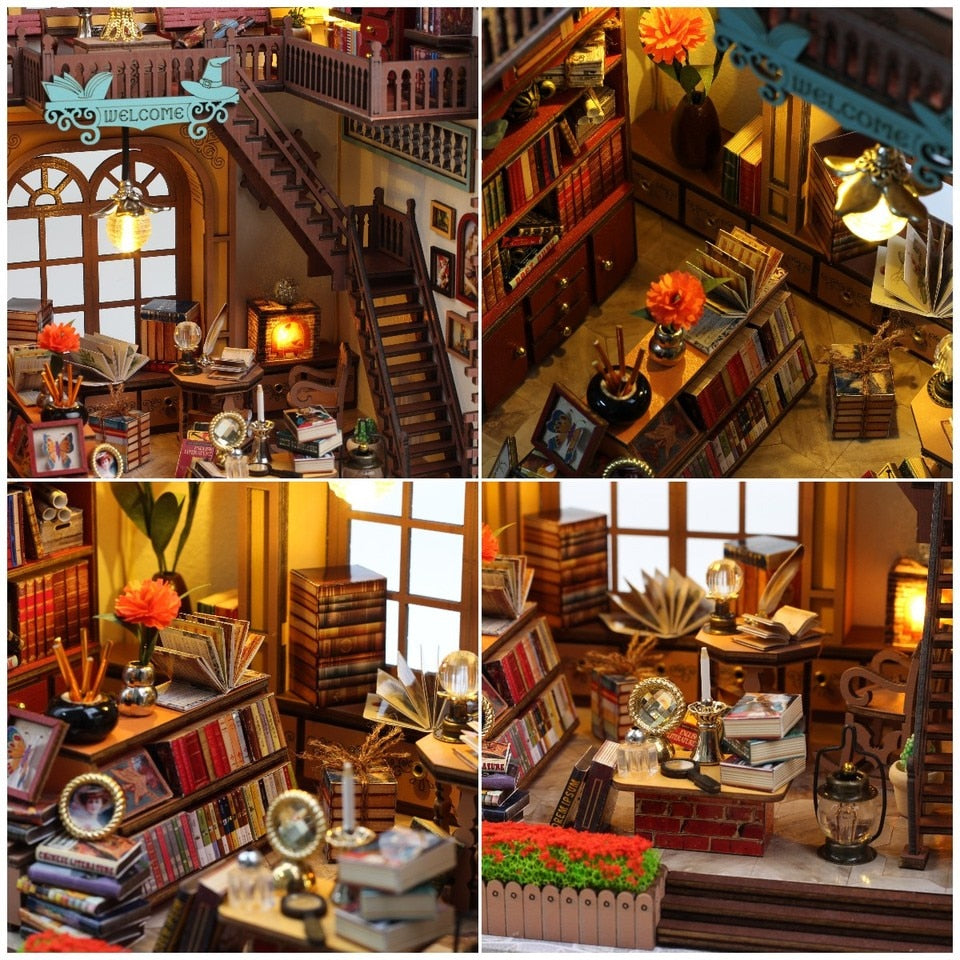 Magic Book House TS216  DIY Dollhouse - Mycutebee