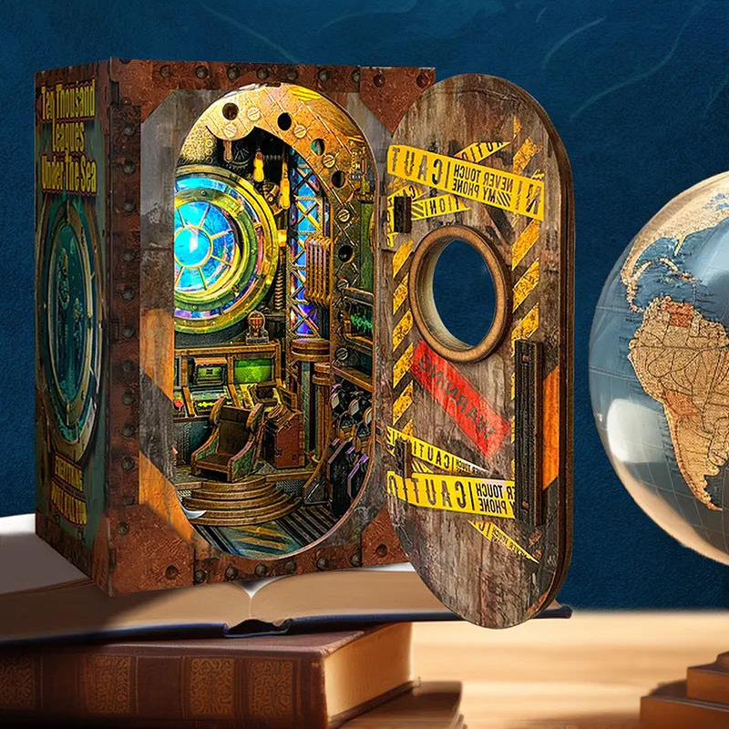 10,000 Leagues Under the Deep Sea DIY Book Nook Kit