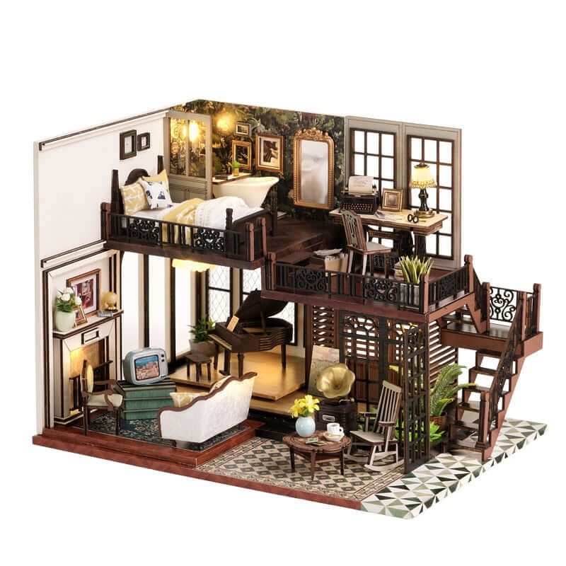 Ancient Loft DIY Miniature Dollhouse Kit